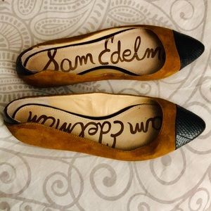 Sam Edelman Leather and Suede flats